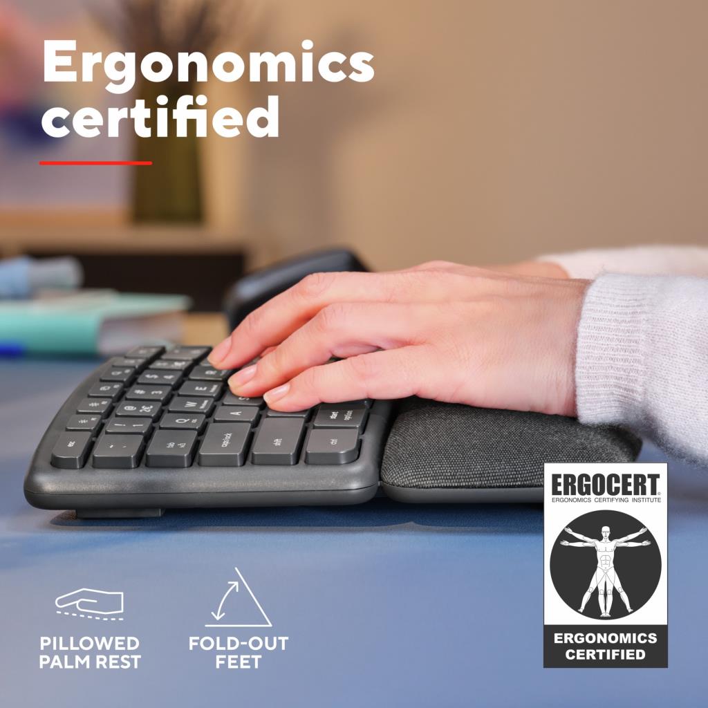 TRUST KEYRA MULTI DEVICE WIRELESS KEYBOARD