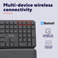 TRUST KEYRA MULTI DEVICE WIRELESS KEYBOARD