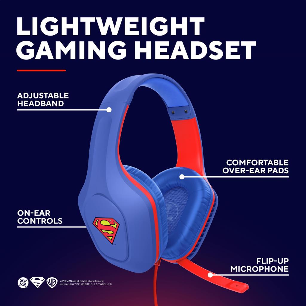 TRUST GXT 416SM ZIROX SUPERMAN HEADSET