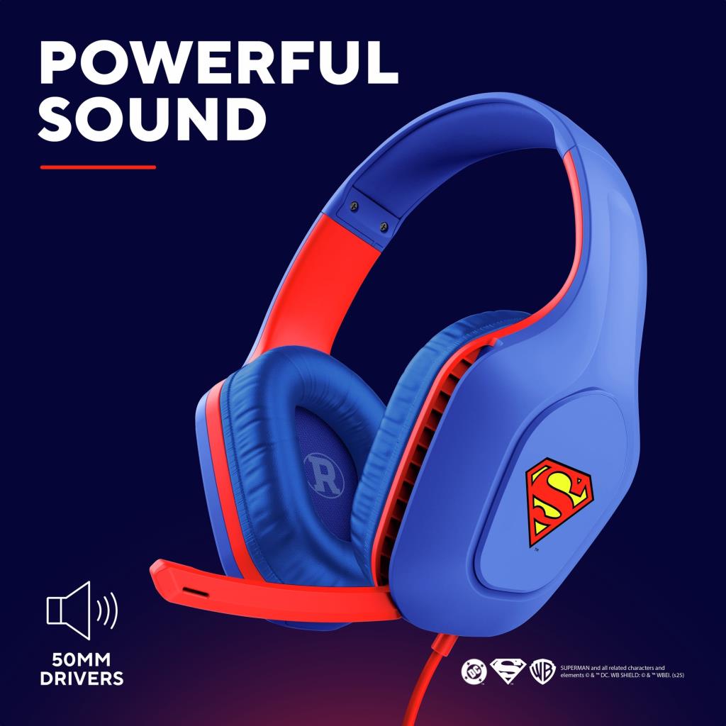 TRUST GXT 416SM ZIROX SUPERMAN HEADSET
