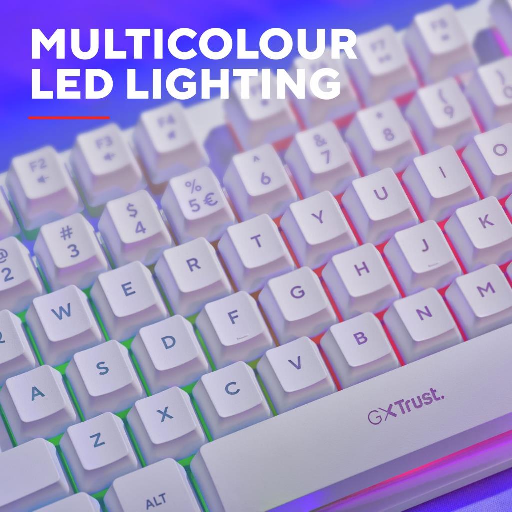 TRUST GXT 833 THADO V2 TKL UK ILLUMINATING KEYBOARD