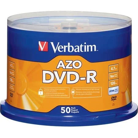 DVD-R AZO 4.7GB 16X MATT SILVER SURFACE (25 PCK)