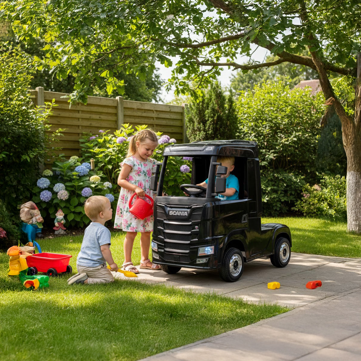 LICENSED SCANIA 24V RIDE ON TRUCK &