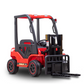 RIDE ON FORKLIFT RED 46x63x101CM