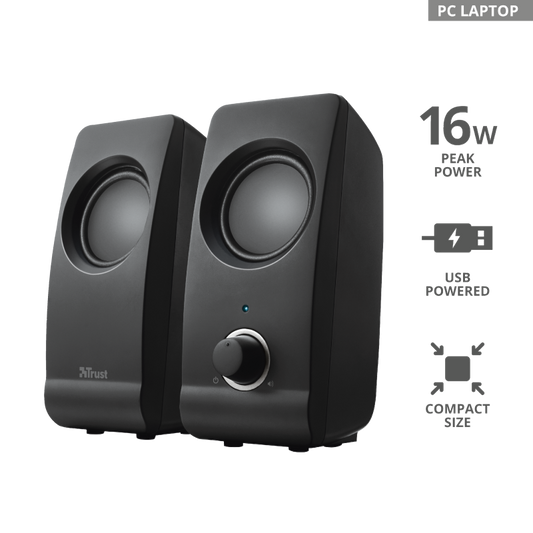 T17595 - TRUST REMO 2.0 USB SPEAKER SET 16W