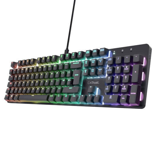 TRUST GXT 871 ZORA MECHANICAL UK GAMING KEYBOARD