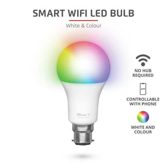 SMART WIFI B22 GLS BULB RGB & WH