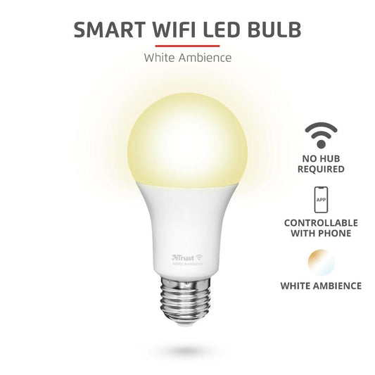 SMART WIFI E27 GLS BULB WARM WH