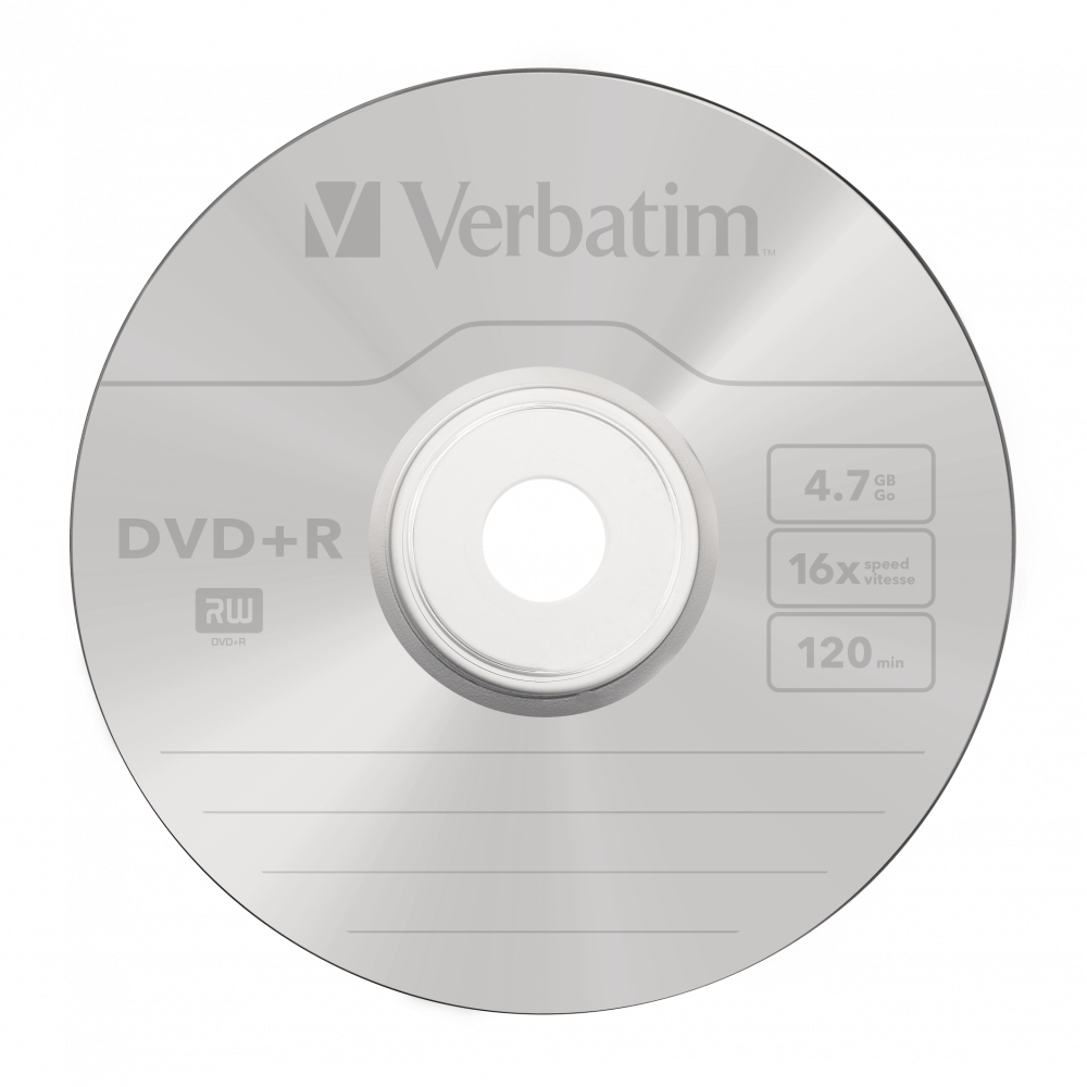 DVD+R AZO 4.7GB 16X MATT SILVER SURFACE (100 PCK)