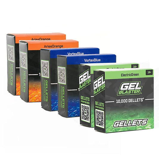 Gellet 6pk -3 colour Mix Soft Bundle for Dropship Only