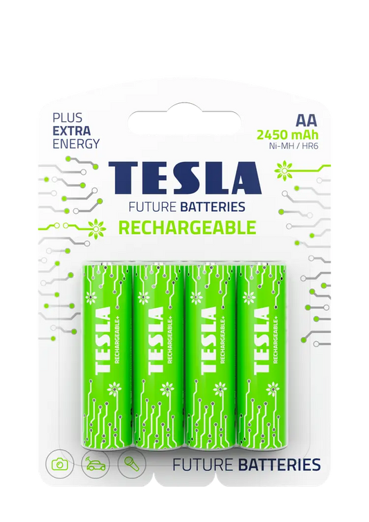 AA GREEN+ RECHARGEABLE (HR6 / BLISTER FOIL 4 PCS)