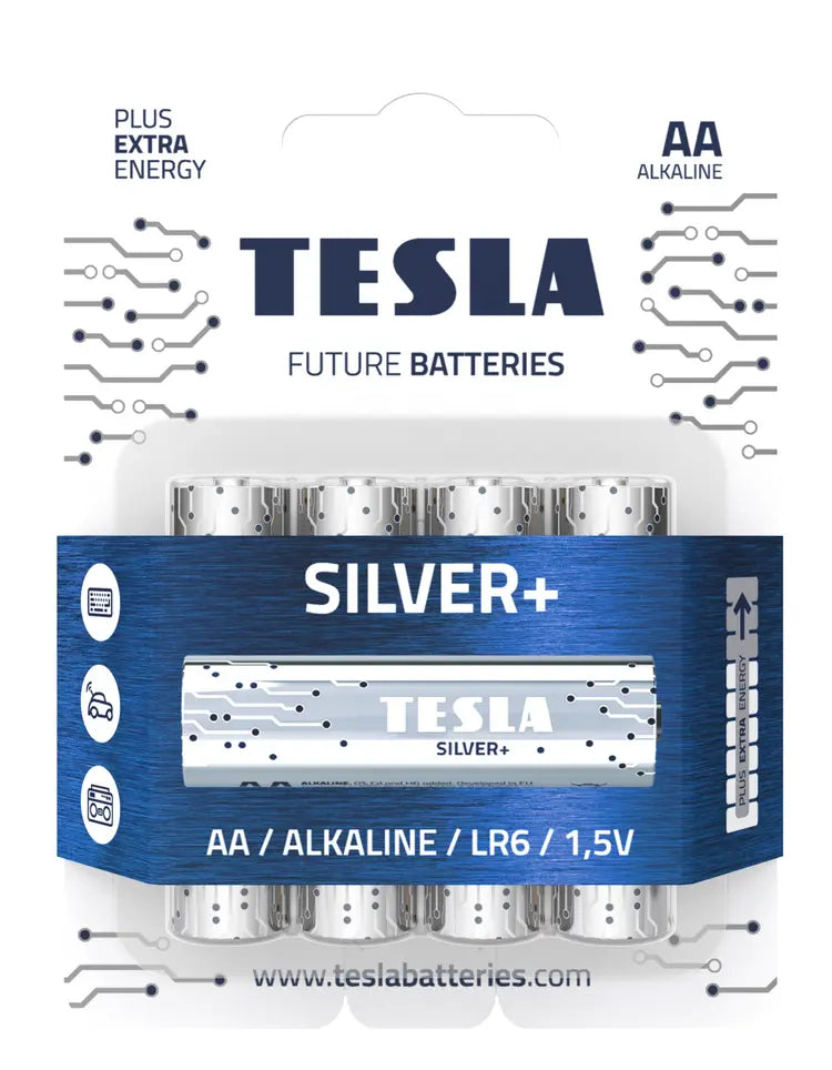 AA SILVER+ (LR06 / BLISTER FOIL 4 PCS)