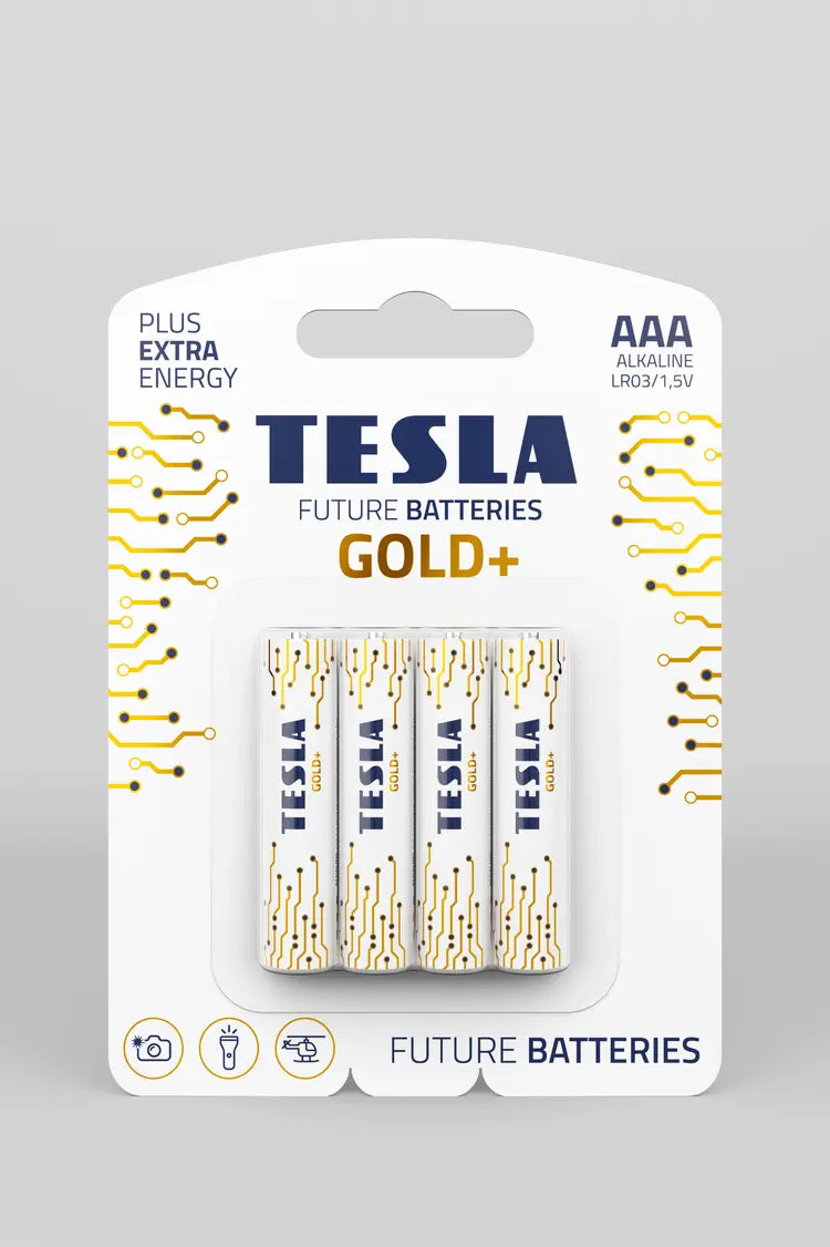 AAA GOLD+ (LR03 / BLISTER FOIL 4 PCS)