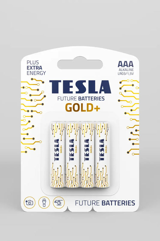 AAA GOLD+ (LR03 / BLISTER FOIL 4 PCS)