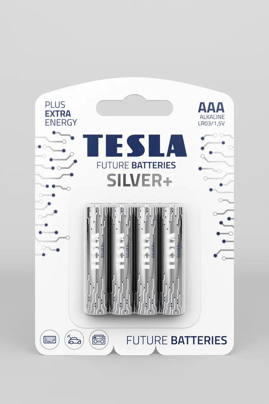 AAA SILVER+ (LR03 / BLISTER FOIL 4 PCS)