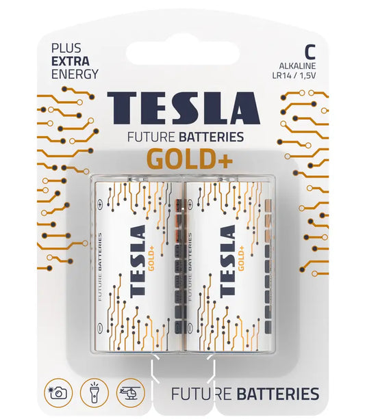 C GOLD+ (LR14 / BLISTER FOIL 2 PCS)